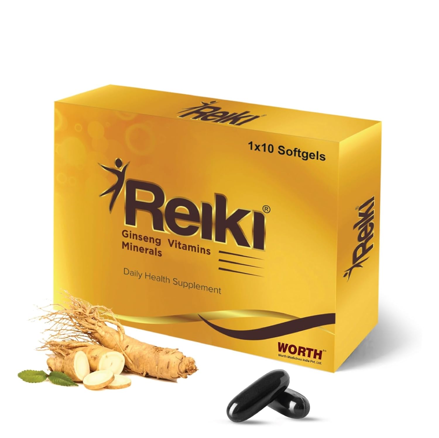 Reiki Multivitamin Capsules (10 Softgel Capsules)