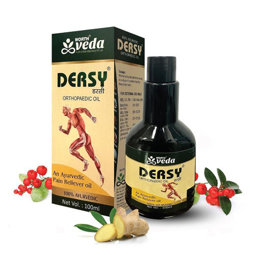 Dersy Ayurvedic Orthopaedic Pain Relief Massage Oil for Full Body Relax